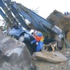 2004年に発生した新潟中越地震の際の災害救助活動