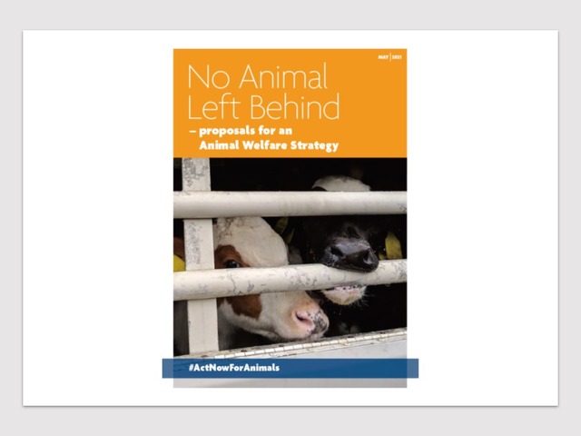 「いかなる動物も取り残さない」という意味のタイトルがついた冊子