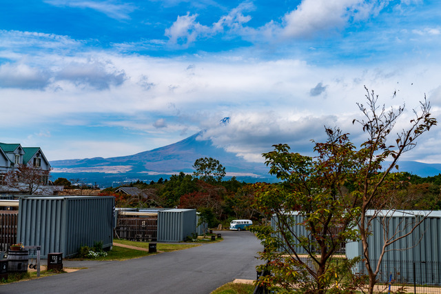御殿場からもきれいに見える富士山