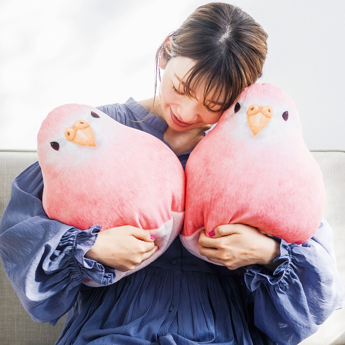 フェリシモ もっちり愛らしいアキクサインコクッション の予約販売を開始 動物のリアルを伝えるwebメディア Reanimal フェリシモ もっちり愛らしいアキクサインコクッション の予約販売を開始 動物のリアルを伝えるwebメディア Reanimal