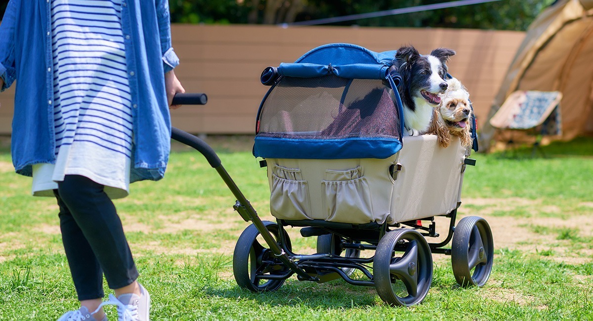 ペットカート イビヤヤ ジェントル ジャイアント ペット ワゴン キャリーワゴン Ibiyaya 中型犬 小型犬 折りたたみ 売れ筋新商品