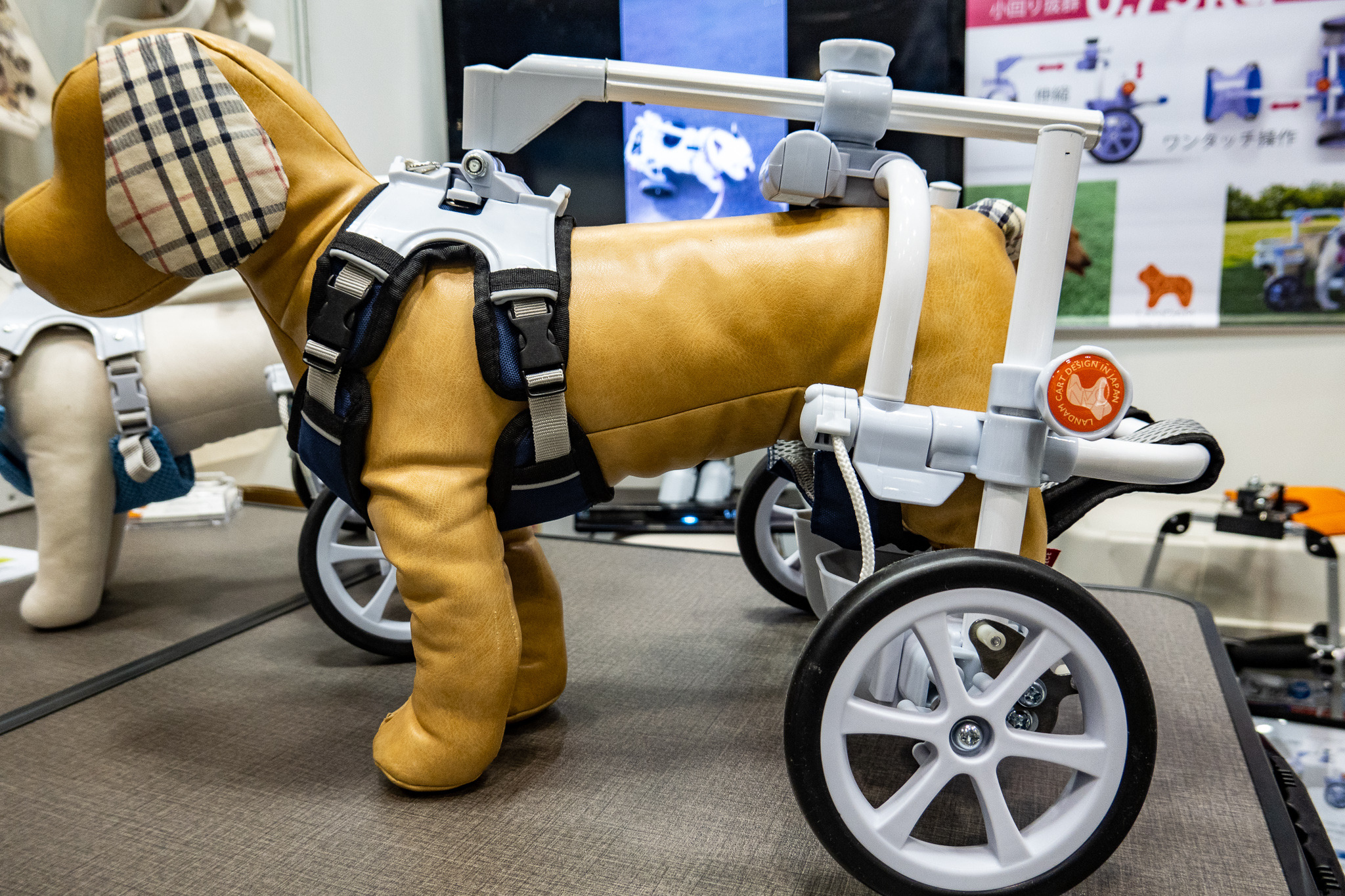 WANCORO 犬用歩行サポートカート グレー 犬用車いす 着る歩行サポートカート WANCORO – Mu&mattina