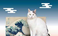 フェリシモ、「名画をたしなむ猫のつめとぎ」を発売 画像