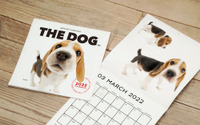 「THE DOG」2022年犬種別カレンダーの予約受付がスタート…売上の一部を寄付、猫や動物のラインナップも 画像