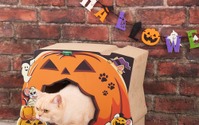 かぼちゃの中から猫がひょっこり、新作爪とぎ「ハロウィーン」登場…オーサムストア 画像