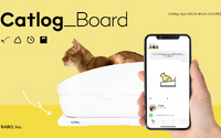 いつものトイレで愛猫の健康管理、「Catlog Board」の一般販売開始…RABO 画像
