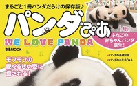 シャオシャオ&レイレイや楓浜など、日本で会えるパンダが大集合した『パンダぴあ』刊行 画像