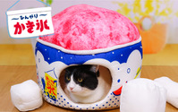 夏のひんやりおやつがモチーフの猫用ベッドシリーズ…ドギーマンハヤシ 画像