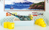 フェリシモ、小鳥用の銭湯「バード銭湯」のWEB予約販売を開始 画像