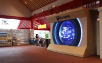 新江ノ島水族館による「クラゲ水槽」も設置、片瀬江ノ島駅の新駅舎が完成…小田急電鉄 画像