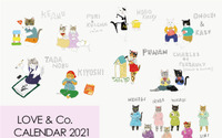 幸せを掴んだ保護猫たちのカレンダー2021発売…LOVE & Co. 画像