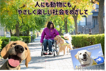 日本介助犬協会 Mont Bell主催のイベント モンベルクラブ フレンドフェア オンライン に出展 動物のリアルを伝えるwebメディア Reanimal