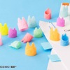 フェリシモ、「猫の手貸します！ ハッピーカラフルな指サック」と「手帳をにぎやかにする猫づくし手帳シール」を発売 画像