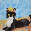 大佛次郎記念館、女子美大付属中学校生による挿絵展「猫のいる日々」を開催中…12月25日まで 画像