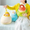 カイロが入るポケット付き！「ふっくらインコ＆オウムクッション」発売…フェリシモ 画像