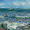 海洋汚染問題をアートで表現、「“名画になった”海 展」開催…5月31日～7月18日 画像