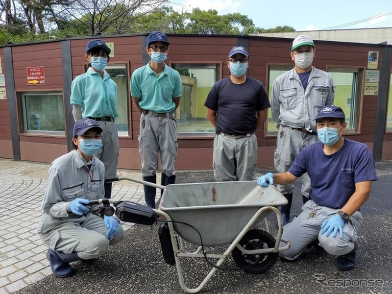 CuboRex、一輪車電動化キット「E-Cat Kit」を福岡市動物園に寄贈