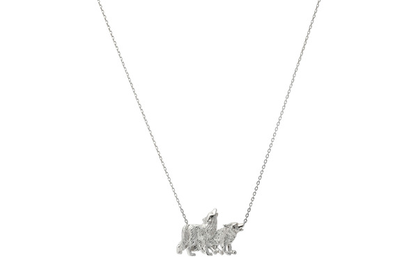 マヌルネコとシンリンオオカミ、旭山動物園の動物をモチーフにした