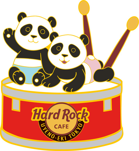 上野動物園のパンダをデザインしたピンバッジ 数量限定で販売 ハードロックカフェ 動物のリアルを伝えるwebメディア Reanimal