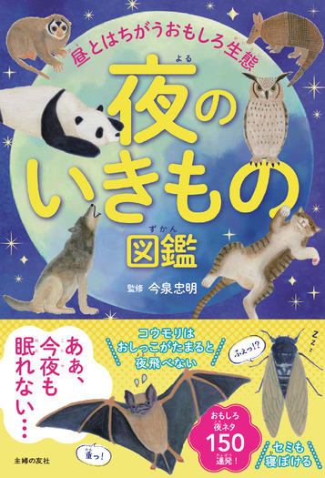 主婦の友社 動物と夜をテーマにした 夜のいきもの図鑑 を発売 動物のリアルを伝えるwebメディア Reanimal