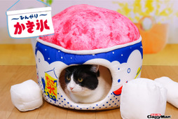 夏のひんやりおやつがモチーフの猫用ベッドシリーズ…ドギーマンハヤシ 画像