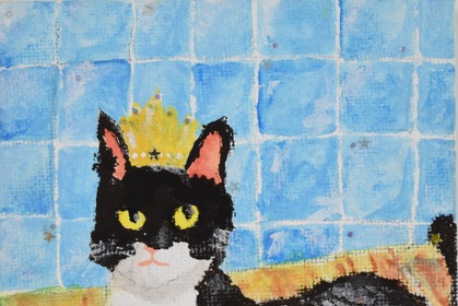 大佛次郎記念館、女子美大付属中学校生による挿絵展「猫のいる日々」を開催中…12月25日まで 画像