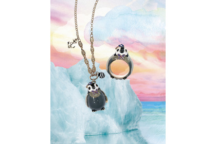 ANNA SUIからペンギンモチーフのアクセサリーが登場…売上の一部を寄付 画像