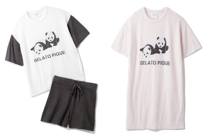 ジェラート ピケと上野動物園の双子パンダ シャオシャオ＆レイレイがコラボ…ルームウェアや雑貨を発売 画像