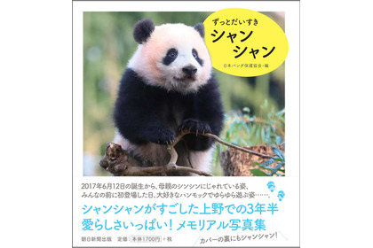 メモリアル写真集「ずっとだいすきシャンシャン」、朝日新聞出版より刊行 画像