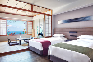南紀白浜マリオットホテル、パンダに囲まれた部屋で過ごす特別宿泊プラン「Happy Panda Room Stay」を発売 画像