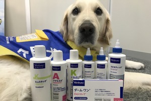 ビルバックジャパン、介助犬支援につながる犬用シャンプー「エピスース ペプチド」を発売 画像
