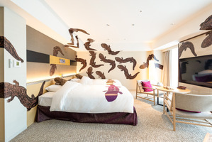 オオサンショウウオをモチーフにした客室「OH！ san View Room」がクロスホテル京都に登場 画像