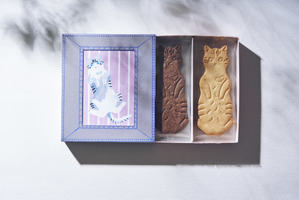 「LetterBOX cat cookie」発売、ミュージシャン・坂本美雨氏の猫がモチーフ…パッケージはリユース可能 画像