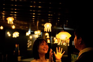 クラゲランプであたたかな空間を演出、京都水族館にて「ふゆ恋すいぞくかん」開催…12月1日～22年2月28日 画像