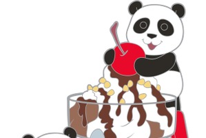 上野動物園のパンダをデザインしたピンバッジ第3弾発売…ハードロックカフェ 画像