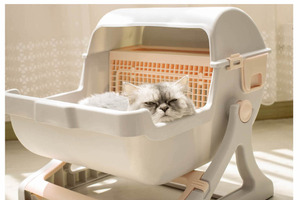 半自動猫トイレ「クルットイレ」を発売、掃除の負担を軽減…ミスターカード 画像