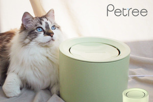 ブルーピッグ、清潔な水をペットに与えられる「PETREE」の犬猫用浄水機能付き自動給水器を発売 画像