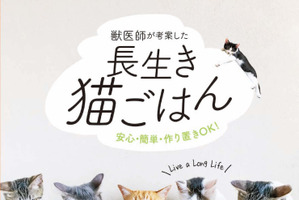書籍「獣医師が考案した長生き猫ごはん」、世界文化社より刊行 画像