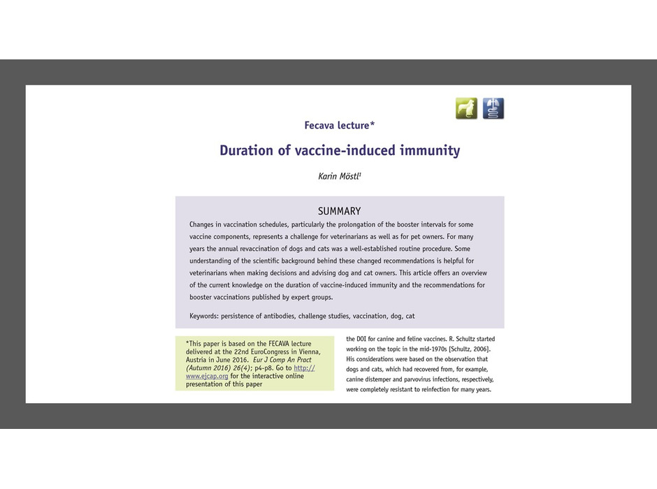 「ワクチンによる免疫の持続期間」に関する講義