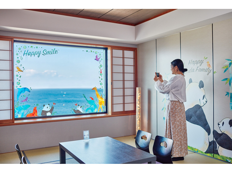 南紀白浜マリオットホテル、特別宿泊プラン「Happy Panda Room Stay」を発売