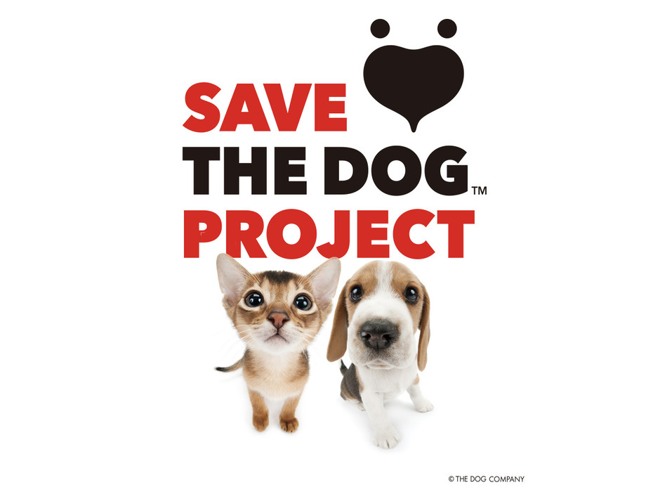 THE DOG COMPANY、犬や猫を支える支援活動「SAVE THE DOG PROJECT」を発足