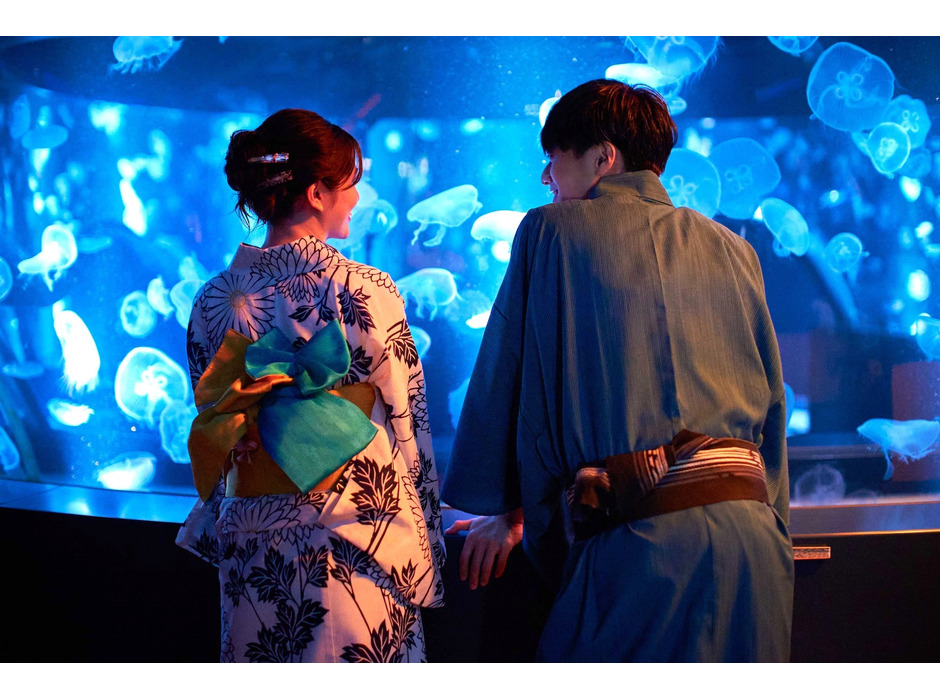 京都水族館、“クラゲ風鈴”が織りなす涼やかな音色「くらげと風鈴」を開催