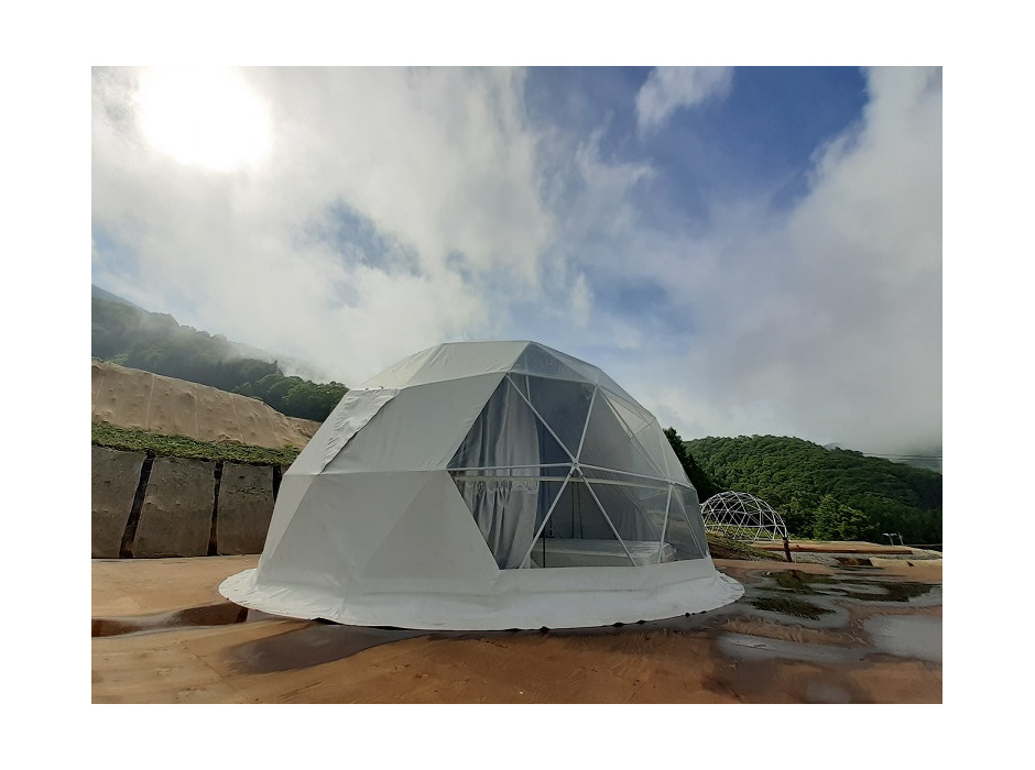 雲海に出会うドーム型グランピング「SORA GLAMPING RESORT」オープン