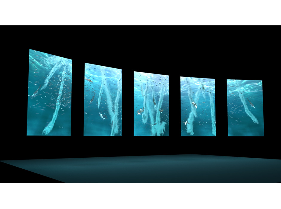 DMMかりゆし水族館、オープンから1周年を迎え光・音・映像の空間演出をリニューアル
