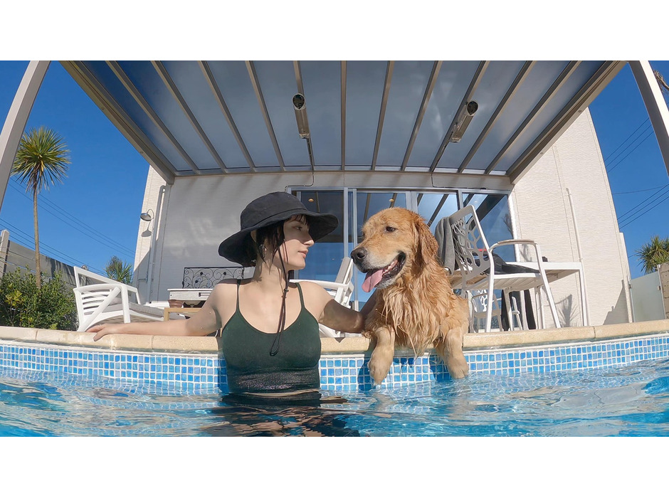 プール付きヴィラで愛犬と一緒に過ごせる「FINE GLAMPING Doggies Pool Villa」オープン