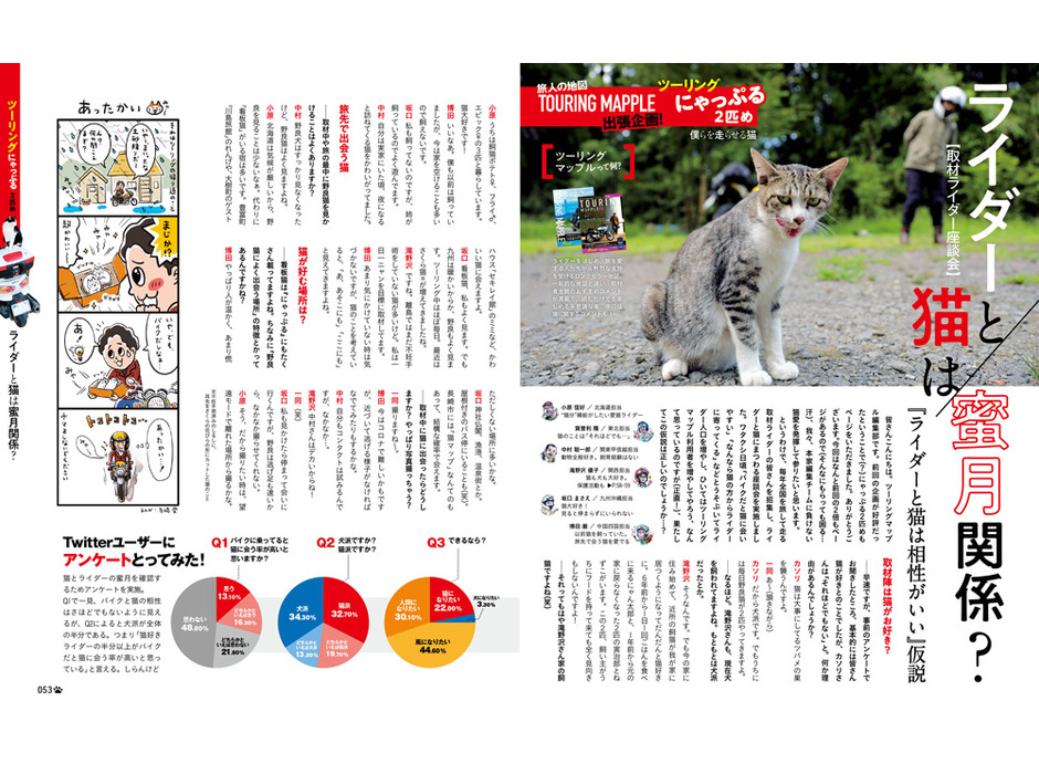 旅行誌「まっぷる」と猫がコラボした猫本第2弾、『にゃっぷる 2匹め』昭文社より刊行