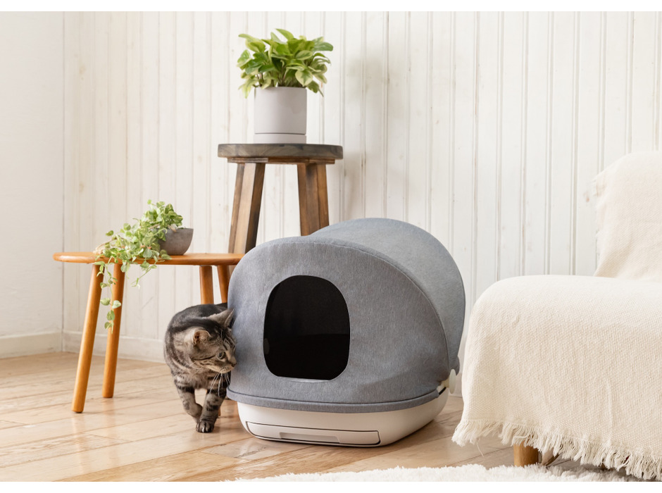 エステー、新ブランド「エステーペット」を立ち上げ猫用システムトイレを発売