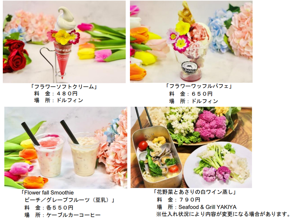 横浜・八景島シーパラダイスでお花見体験、春・初夏イベント「#はなパラ」開催