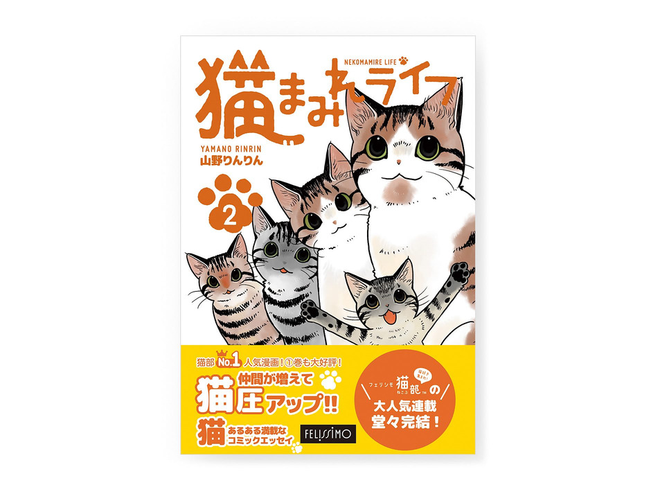 「猫まみれライフ」第2巻刊行
