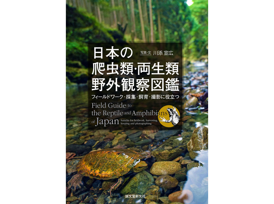 誠文堂新光社、「日本の爬虫類・両生類 野外観察図鑑」を刊行